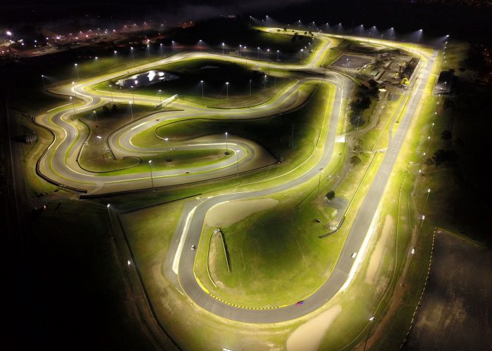Sydney Motorsport Park at Night